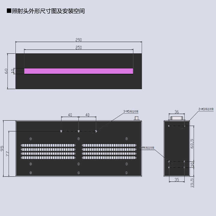 UVLED線光源