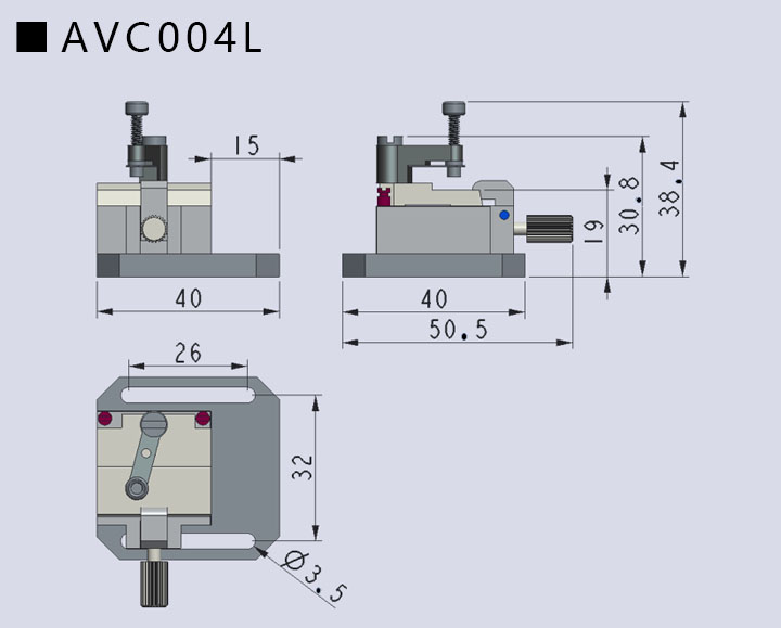 V槽夾具AVC004(圖3)