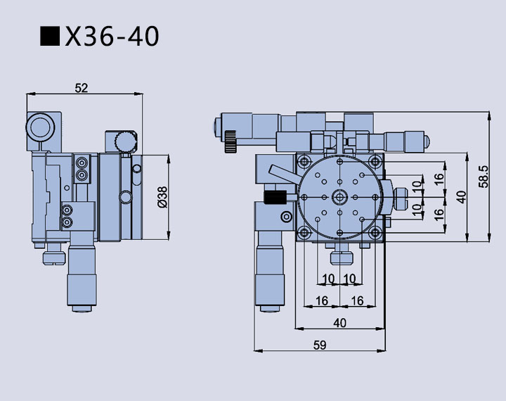 三維調(diào)整架X36(圖4)